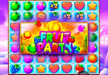 Автомат Fruit Party в казино Лекс